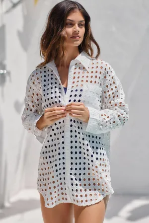Oxford Tunic Eyelet