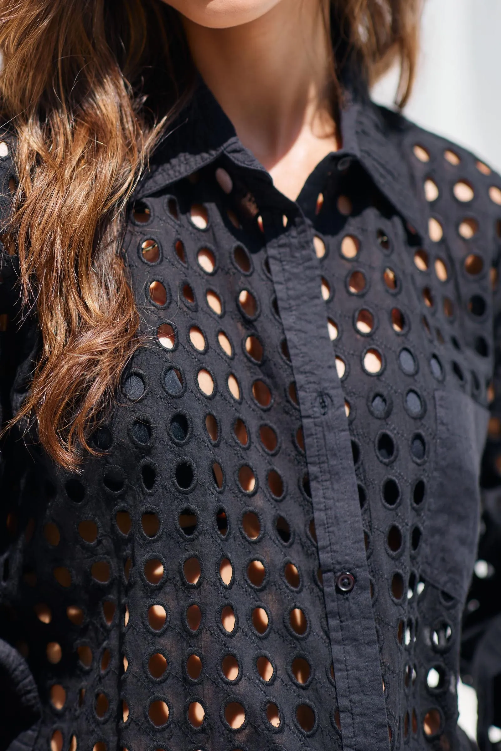 Oxford Tunic Eyelet