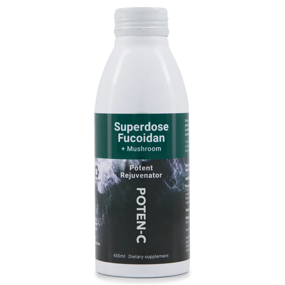Poten-c Superdose Fucoidan   Mushroom 750mg
