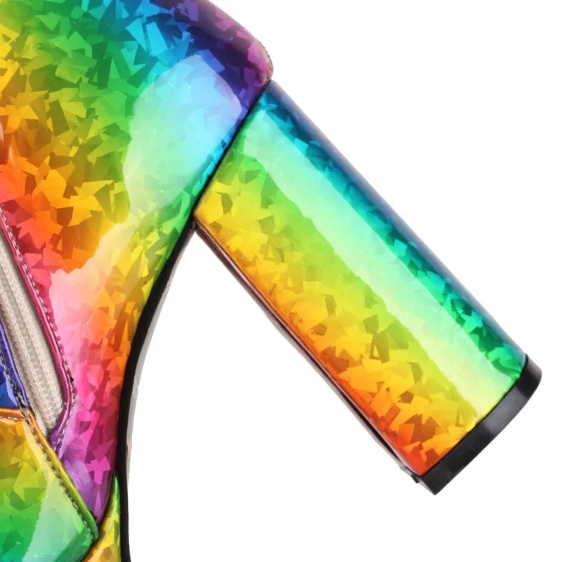 Rainbow high boots
