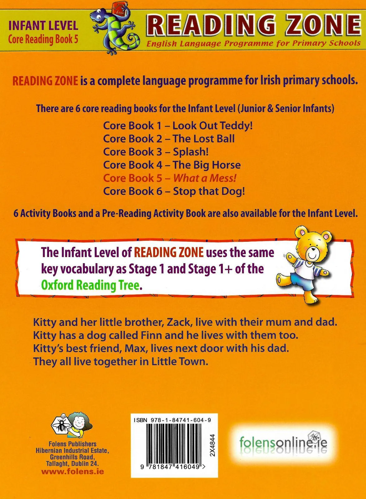 Reading Zone - What a Mess - Core Book