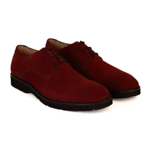 Reddish Wine Suede Extalightweight All Day Derby
