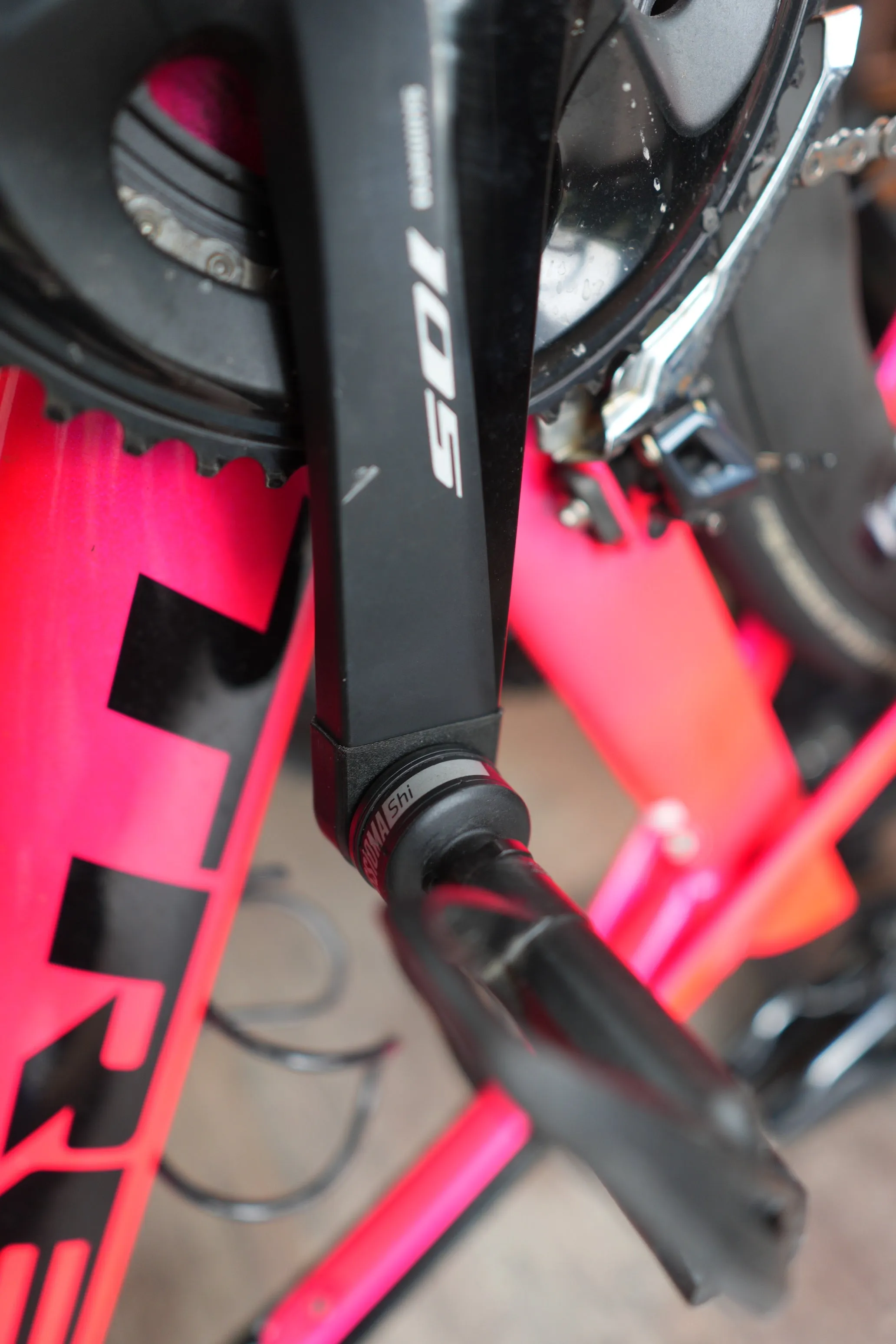Road Crank Boots (Thin) Shimano 105 R7000 - Assioma compatible