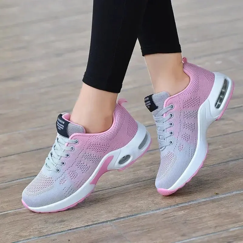 Running Shoes Women A Breathable Casual Shoes Outdoor Light Weight Sports Shoes Casual Walking Platform Ladies Sneakers