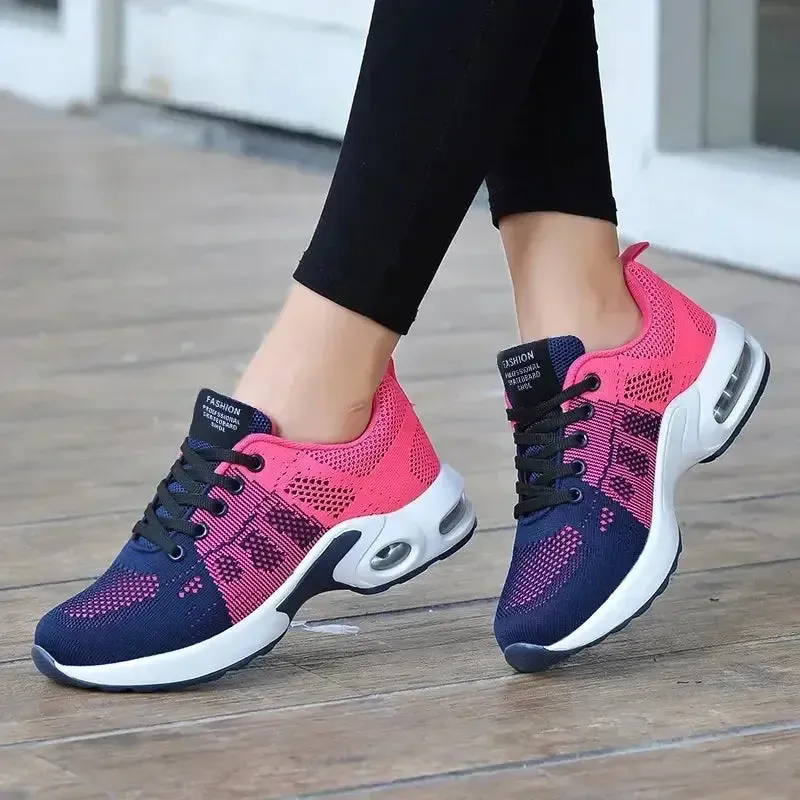Running Shoes Women A Breathable Casual Shoes Outdoor Light Weight Sports Shoes Casual Walking Platform Ladies Sneakers
