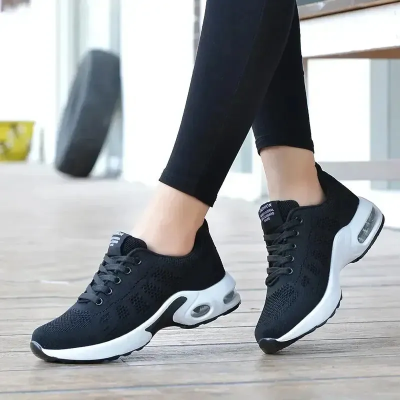 Running Shoes Women A Breathable Casual Shoes Outdoor Light Weight Sports Shoes Casual Walking Platform Ladies Sneakers