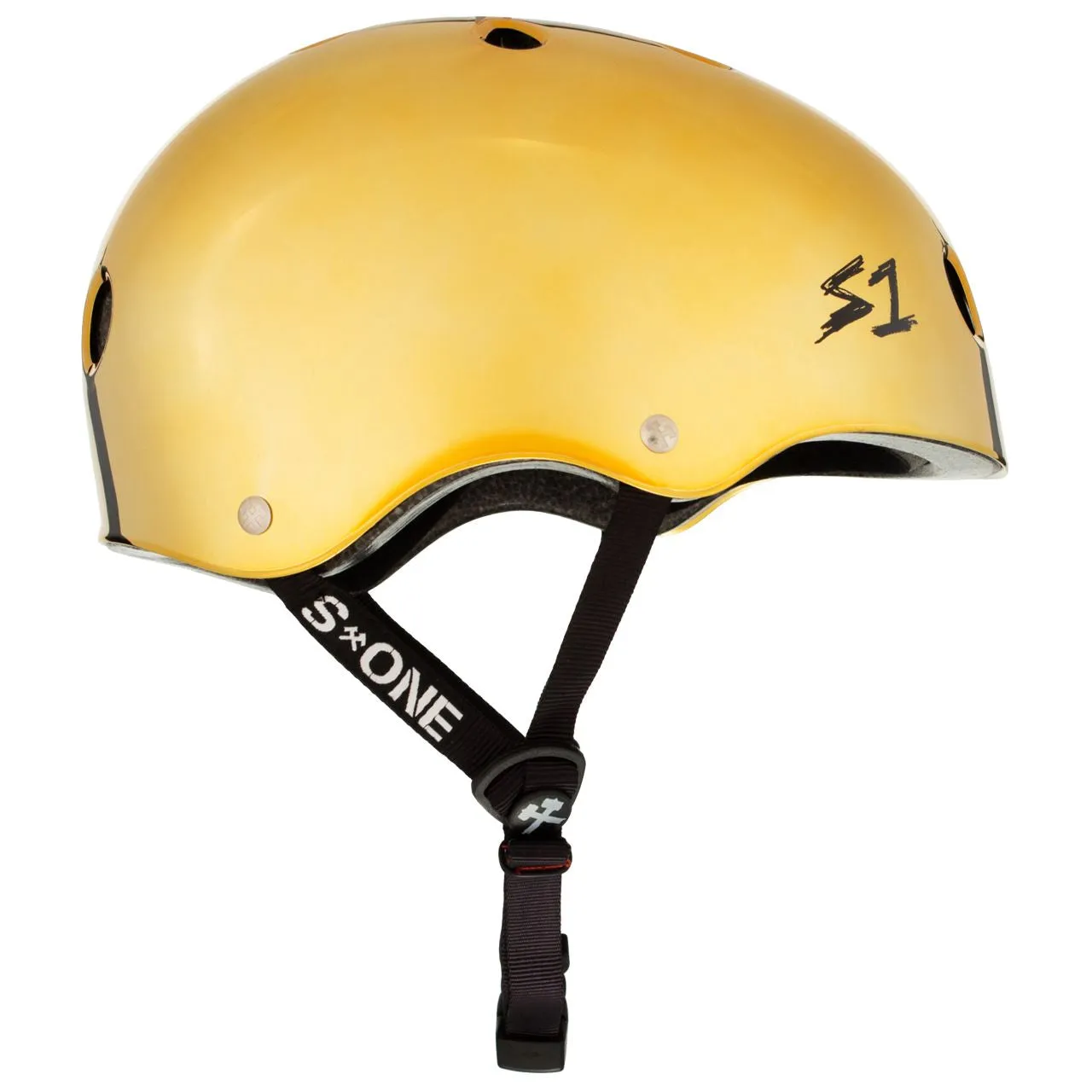 S1 Lifer Helmet - Gold Mirror