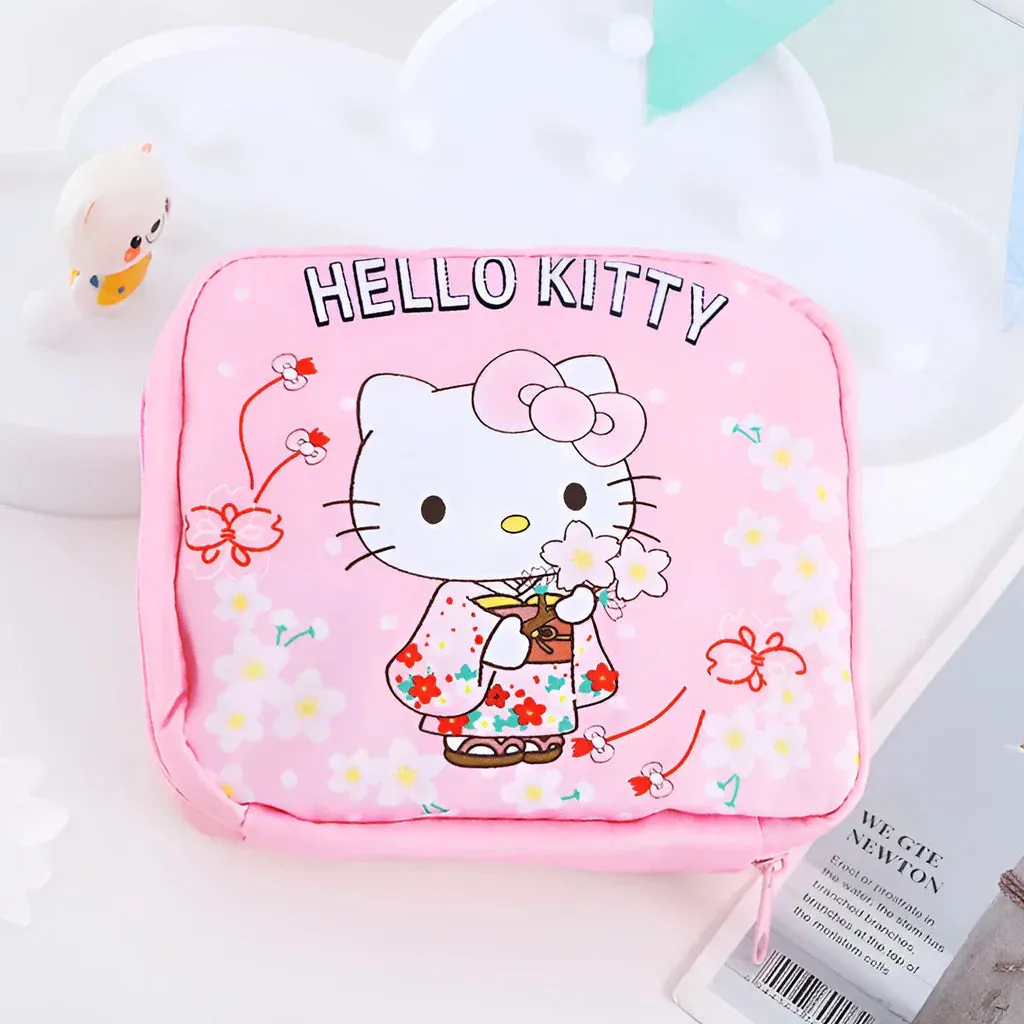 Sanrio Floral Mini Pouch