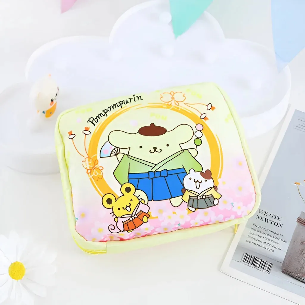 Sanrio Floral Mini Pouch