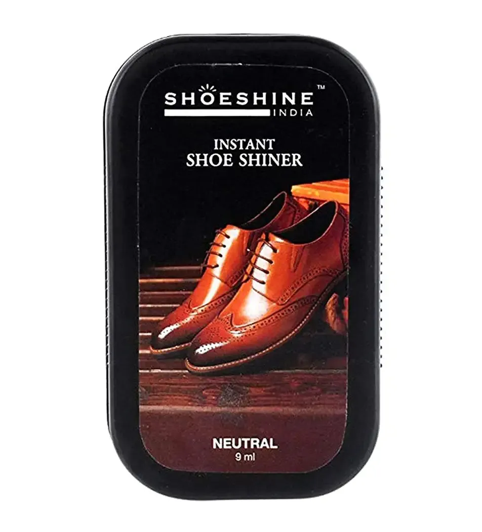 SHOESHINE shoe shiner (Black) - Instant shoe shine sponge
