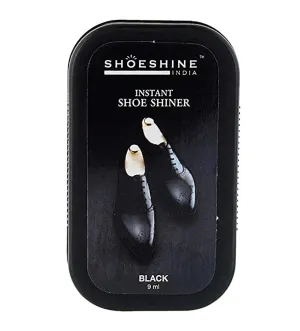 SHOESHINE shoe shiner (Black) - Instant shoe shine sponge
