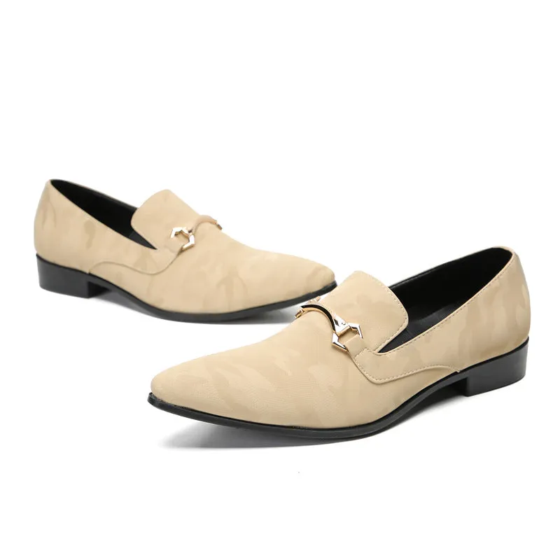 Spring and Autumn Leather Shoes Men's Cowhide Business Formal Wear Brogue British Casual Breathable Foreign Trade Bridegroom Wedding Men's Shoes