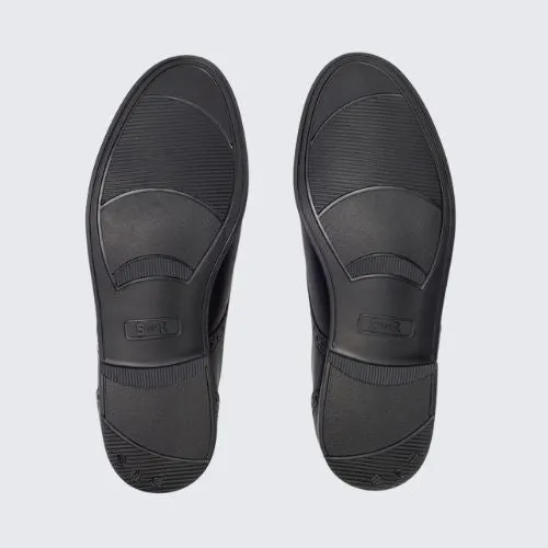 START RITE BROGUE SNR BLACK