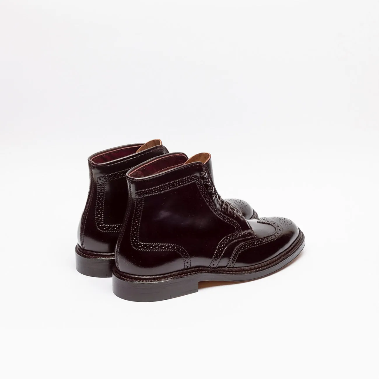 Stivale derby Alden 4461 H in pelle di cavallo bordeaux