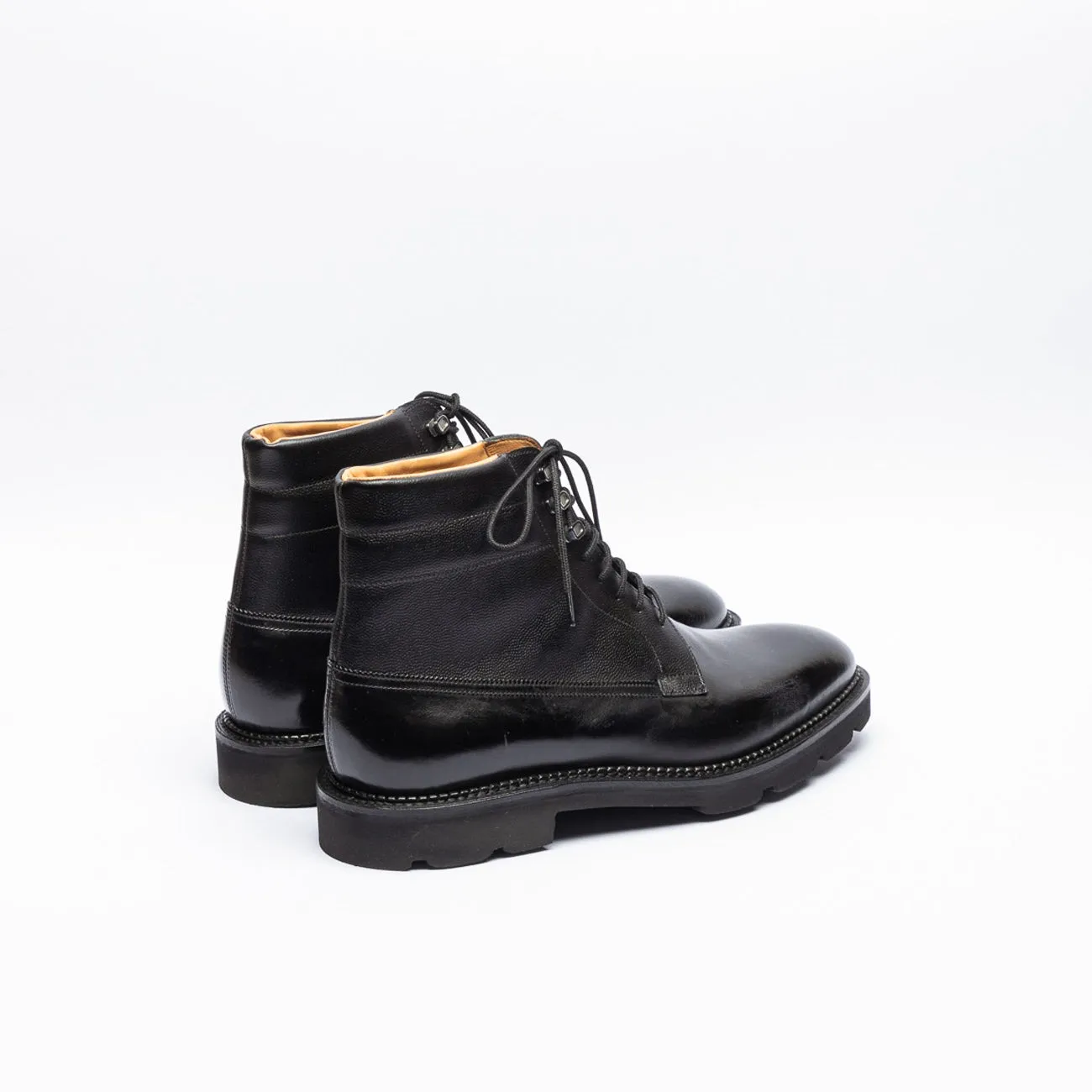 Stivale derby John Lobb Alder PD in pelle nera