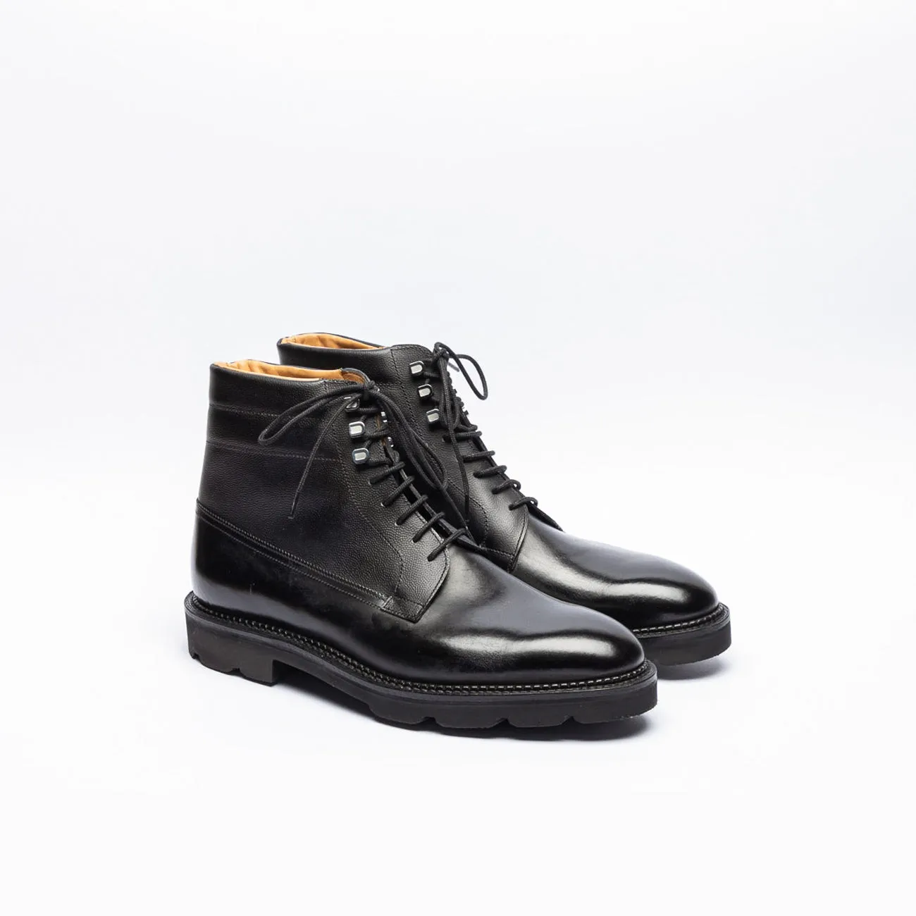 Stivale derby John Lobb Alder PD in pelle nera