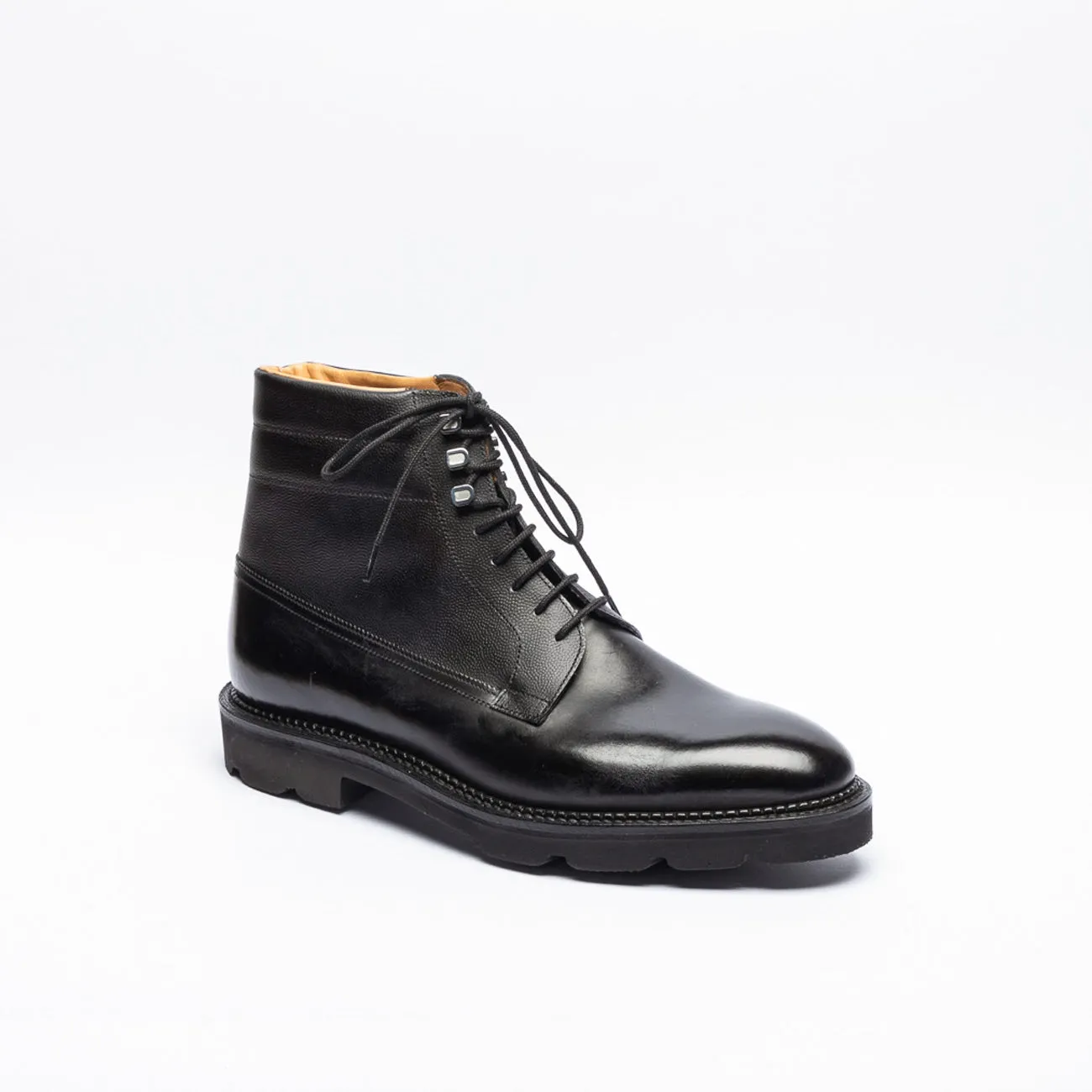 Stivale derby John Lobb Alder PD in pelle nera