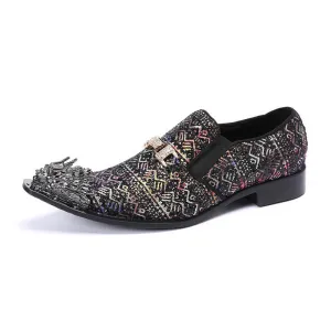 Summer leather shoes men's cowhide business formal brogue carved British casual breathable heightening groom's wedding men's shoes