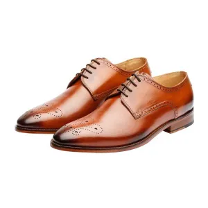 Tan Medallion Derby