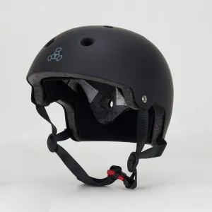 Triple 8 Dual Certified w/ EPS Helmet Matte Black
