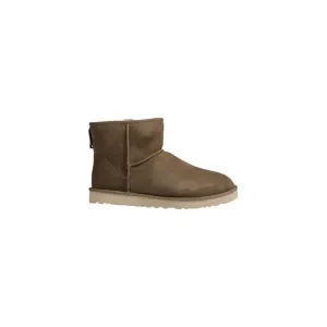 Ugg Men's Brown Leather Ankle Boots