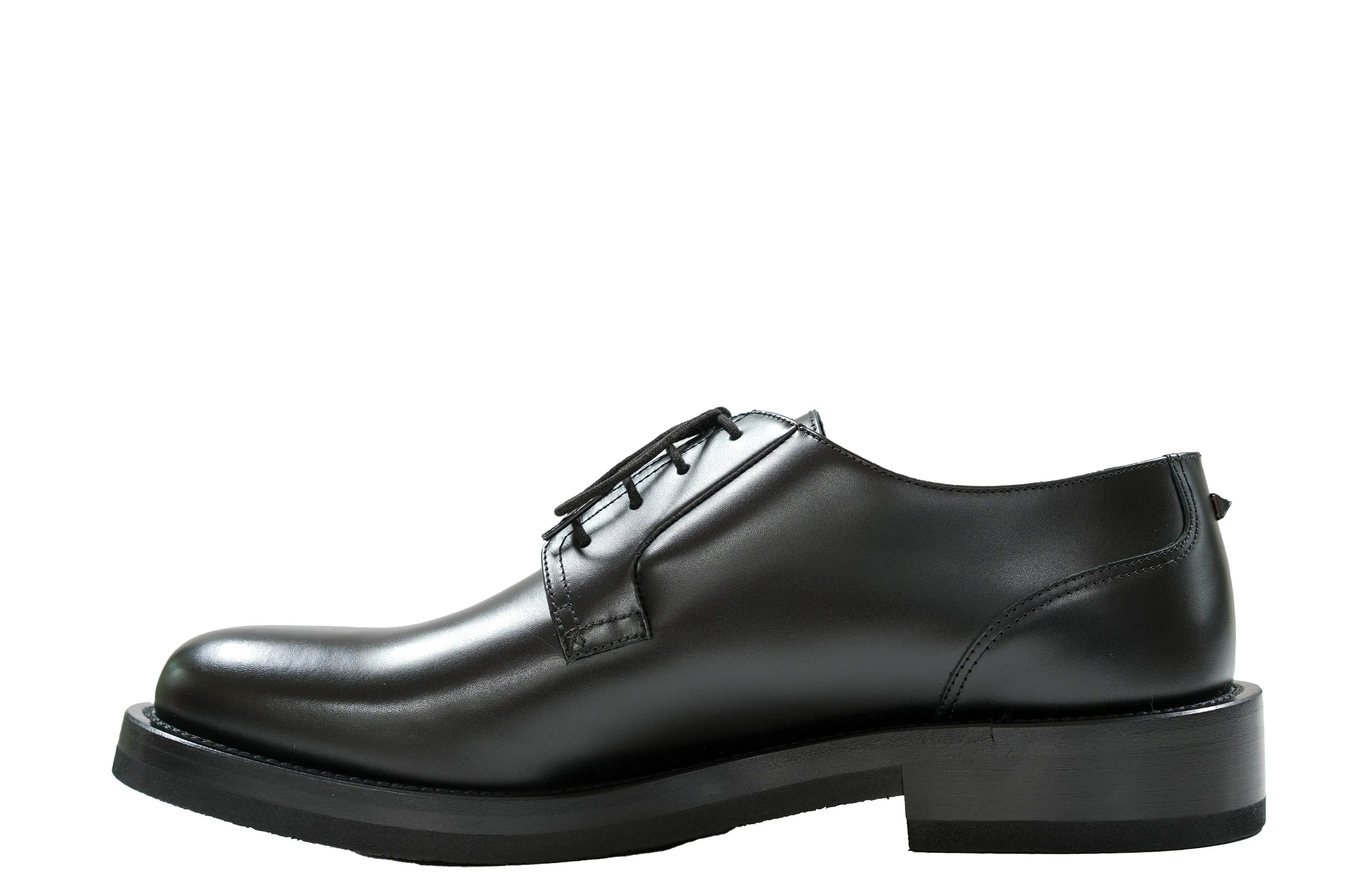 Valentino Garavani Men's Black Derby Lace Up 2Y0S0H04 - 40% off
