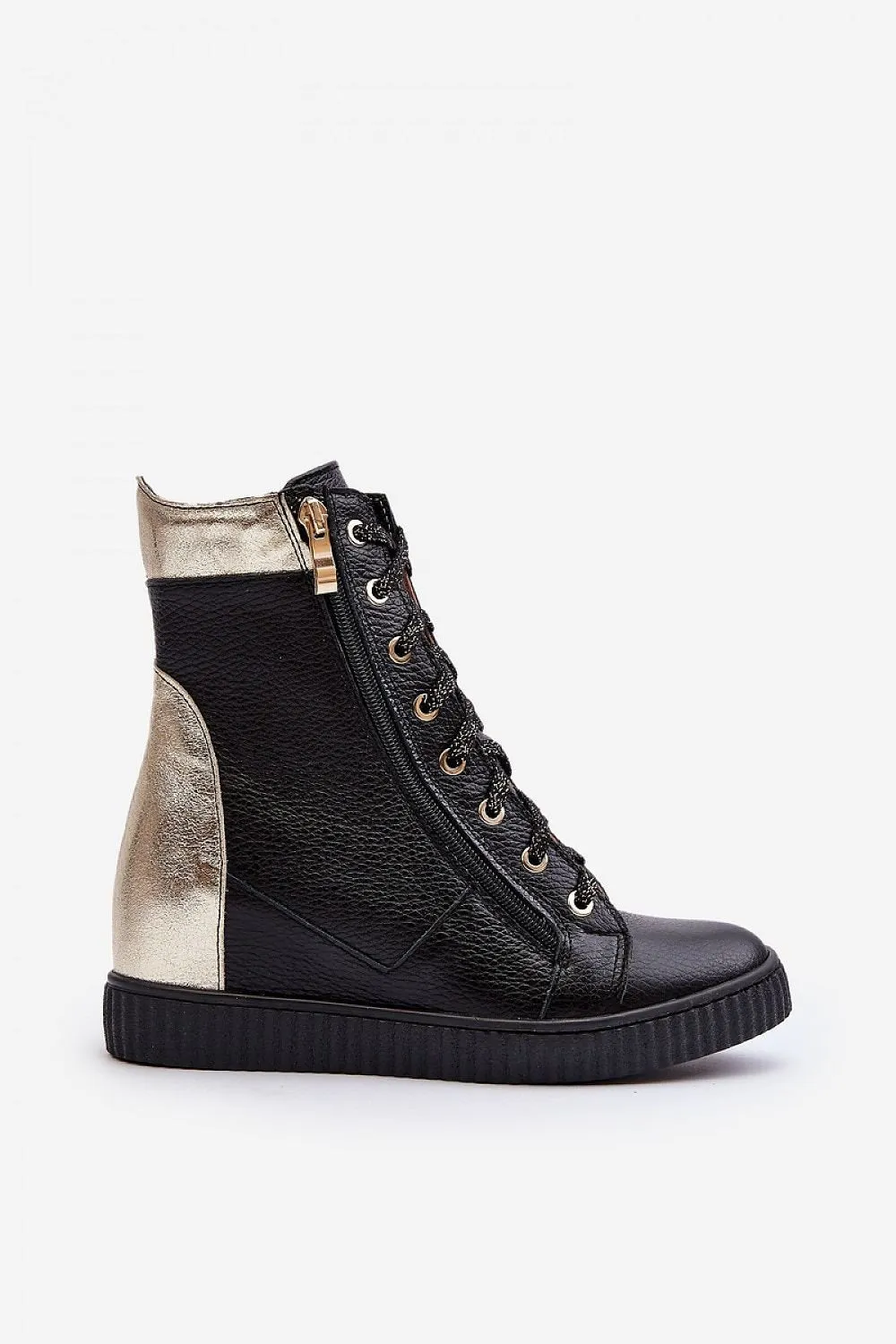 Wedge heel sneakers
