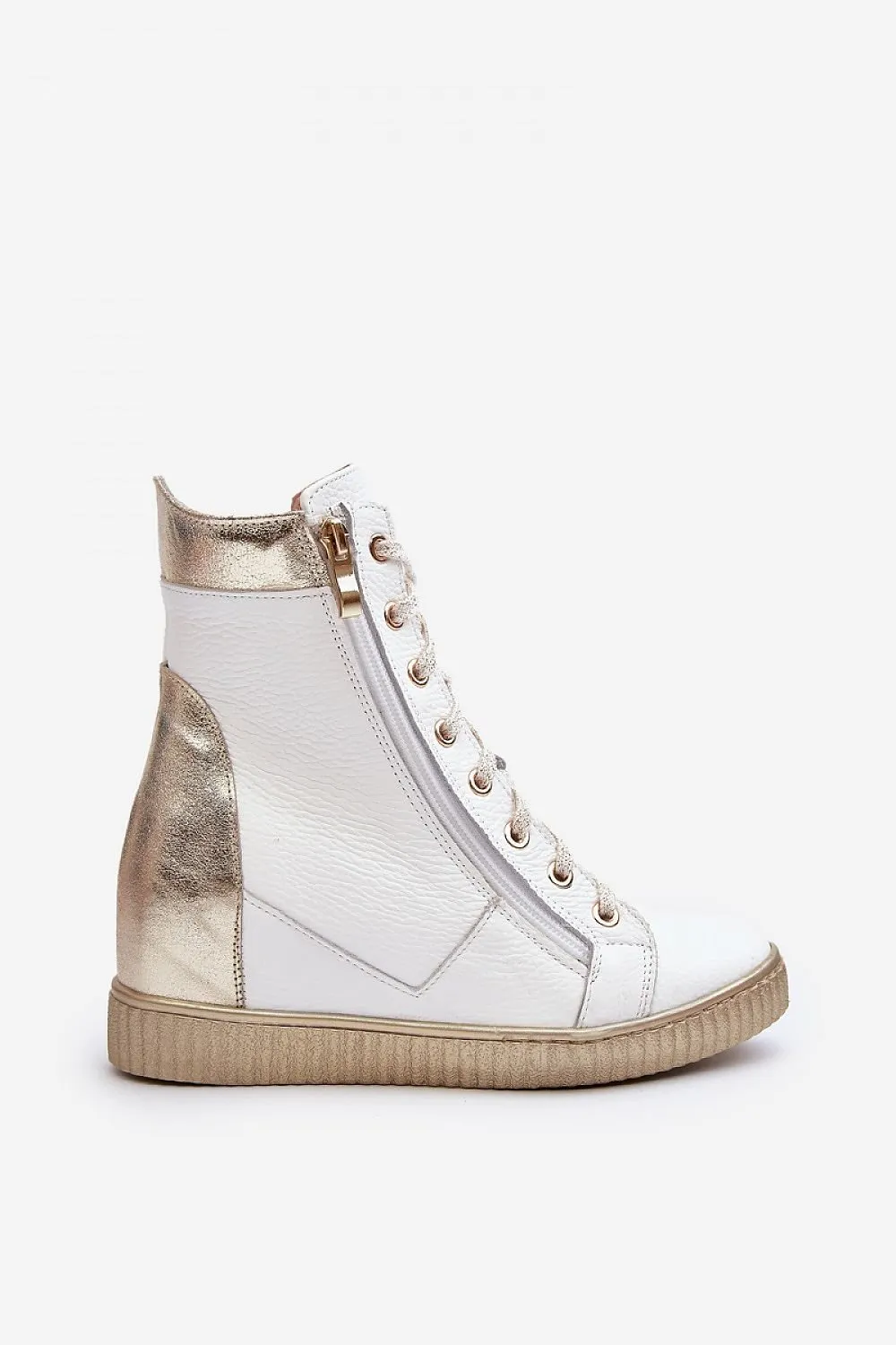 Wedge heel sneakers