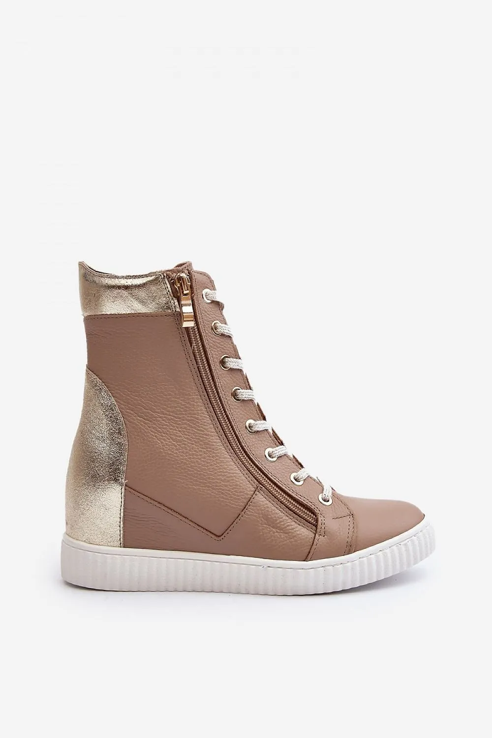 Wedge heel sneakers
