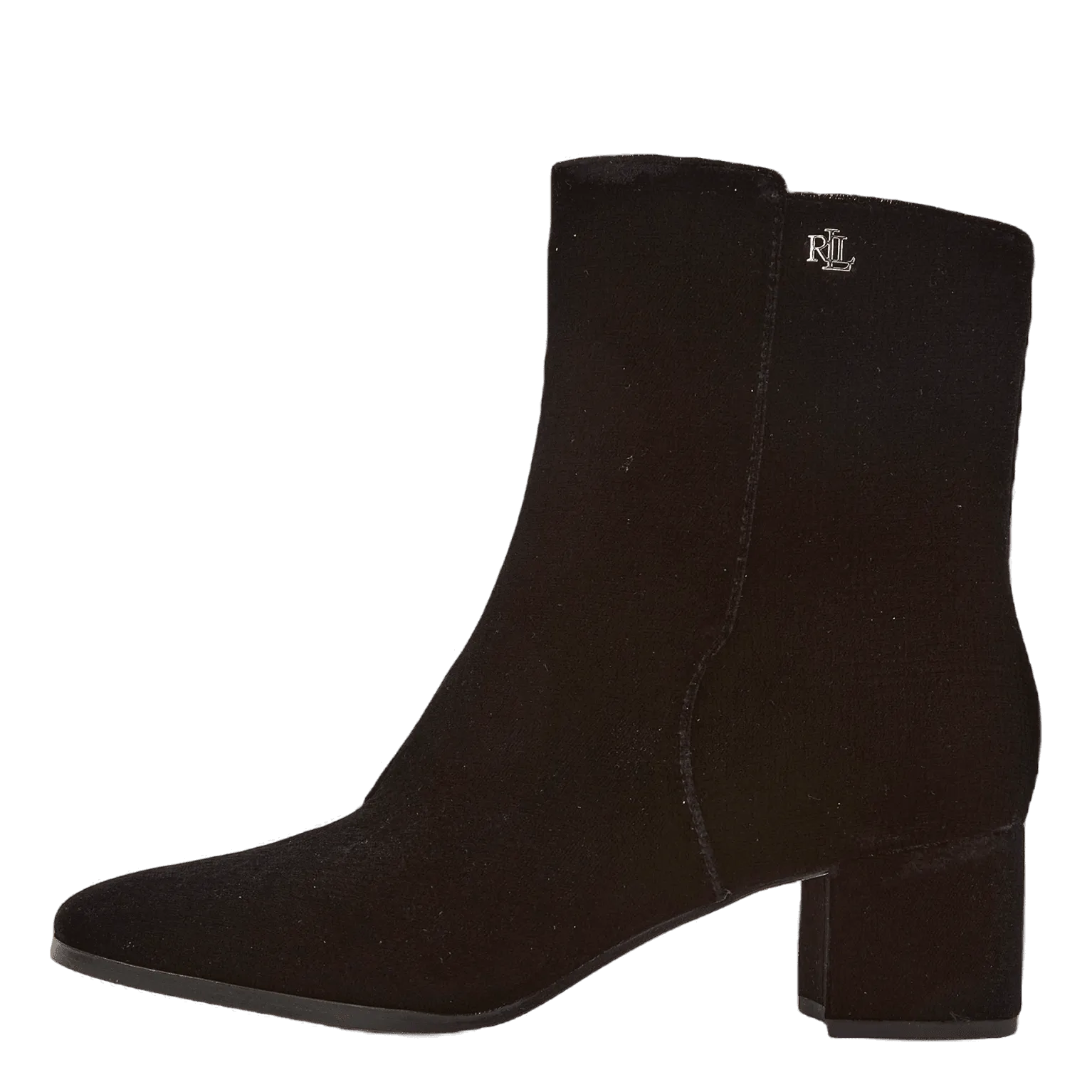 Wendey II Velvet Bootie Black