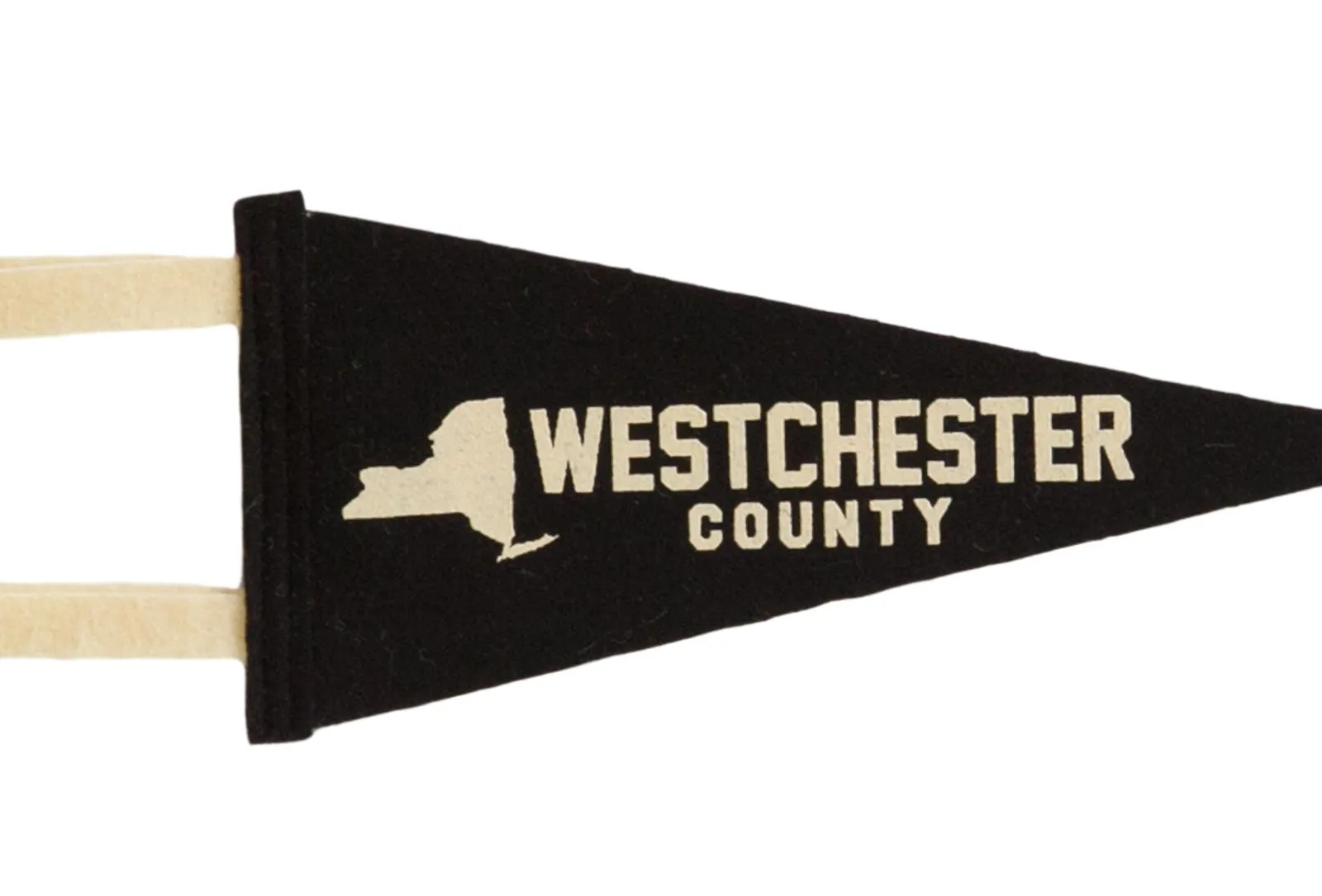 Westchester County Black Felt Pennant