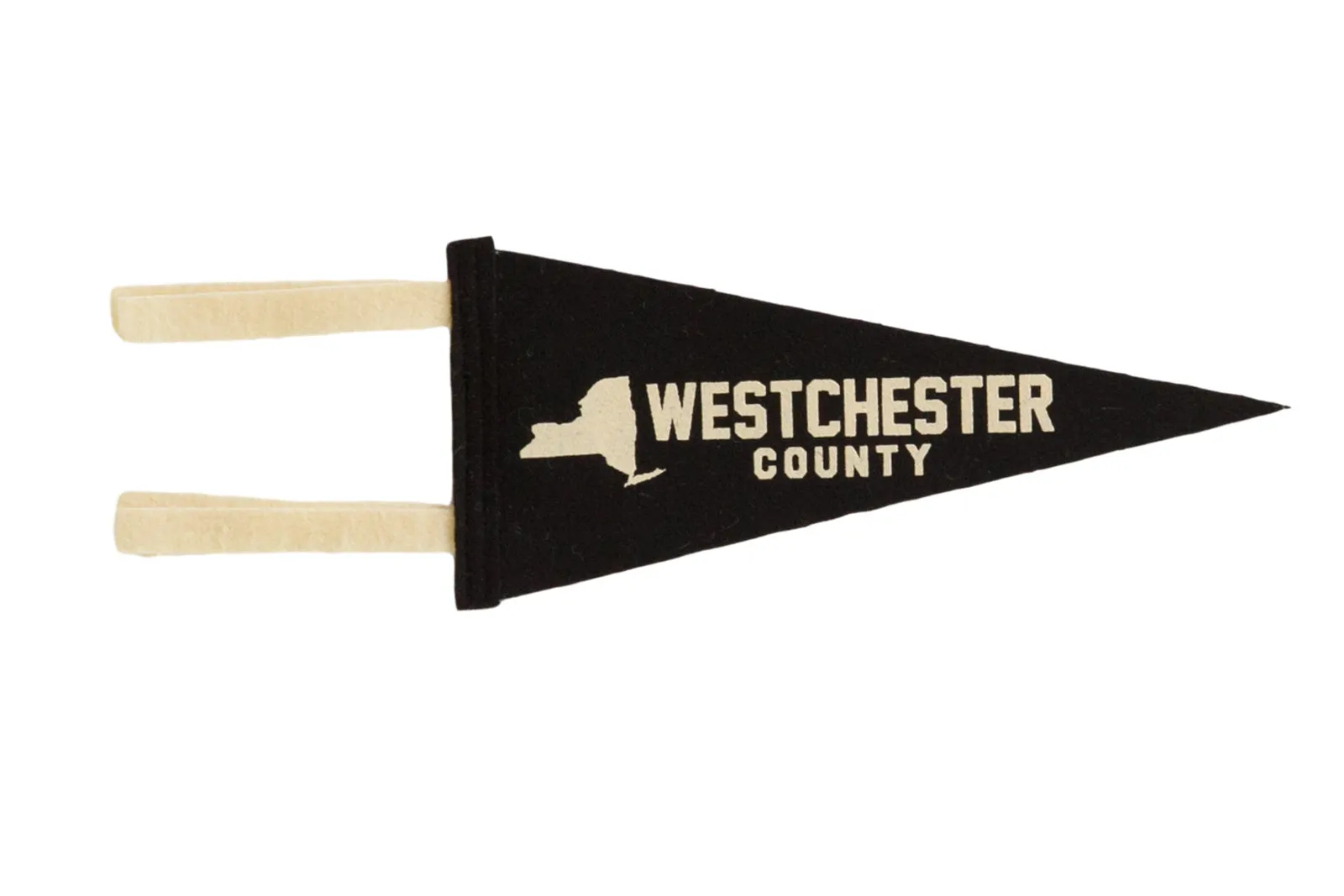 Westchester County Black Felt Pennant