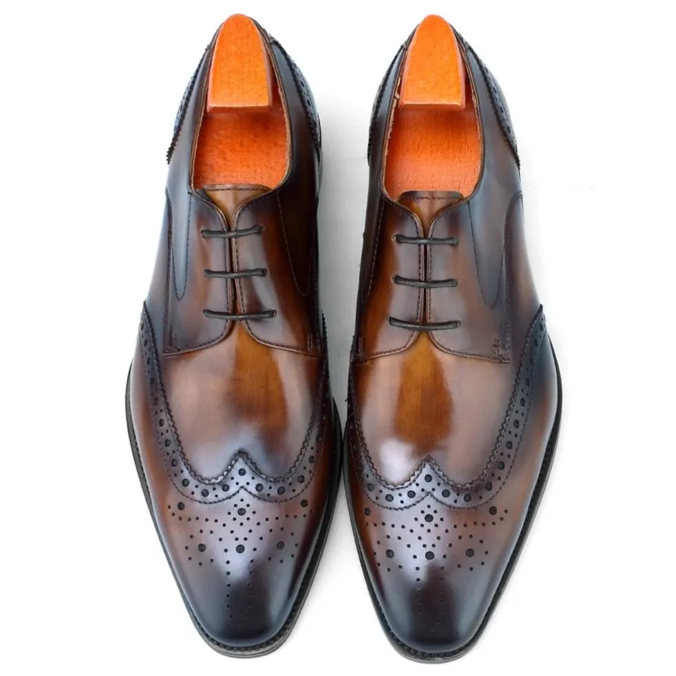 Wingtips Derby Handmade