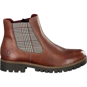 Women's Rieker 78570-25 Payton 70 Brown Leather