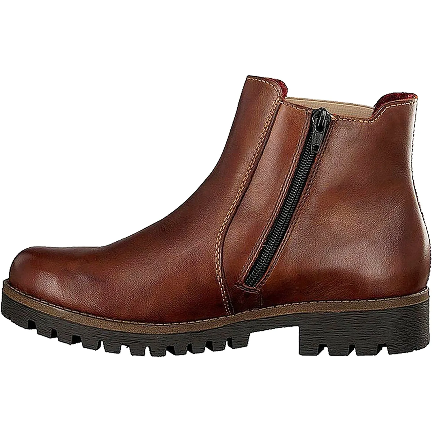 Women's Rieker 78570-25 Payton 70 Brown Leather