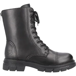 Women's Rieker Z9107-00 Tora 07 Black Leather