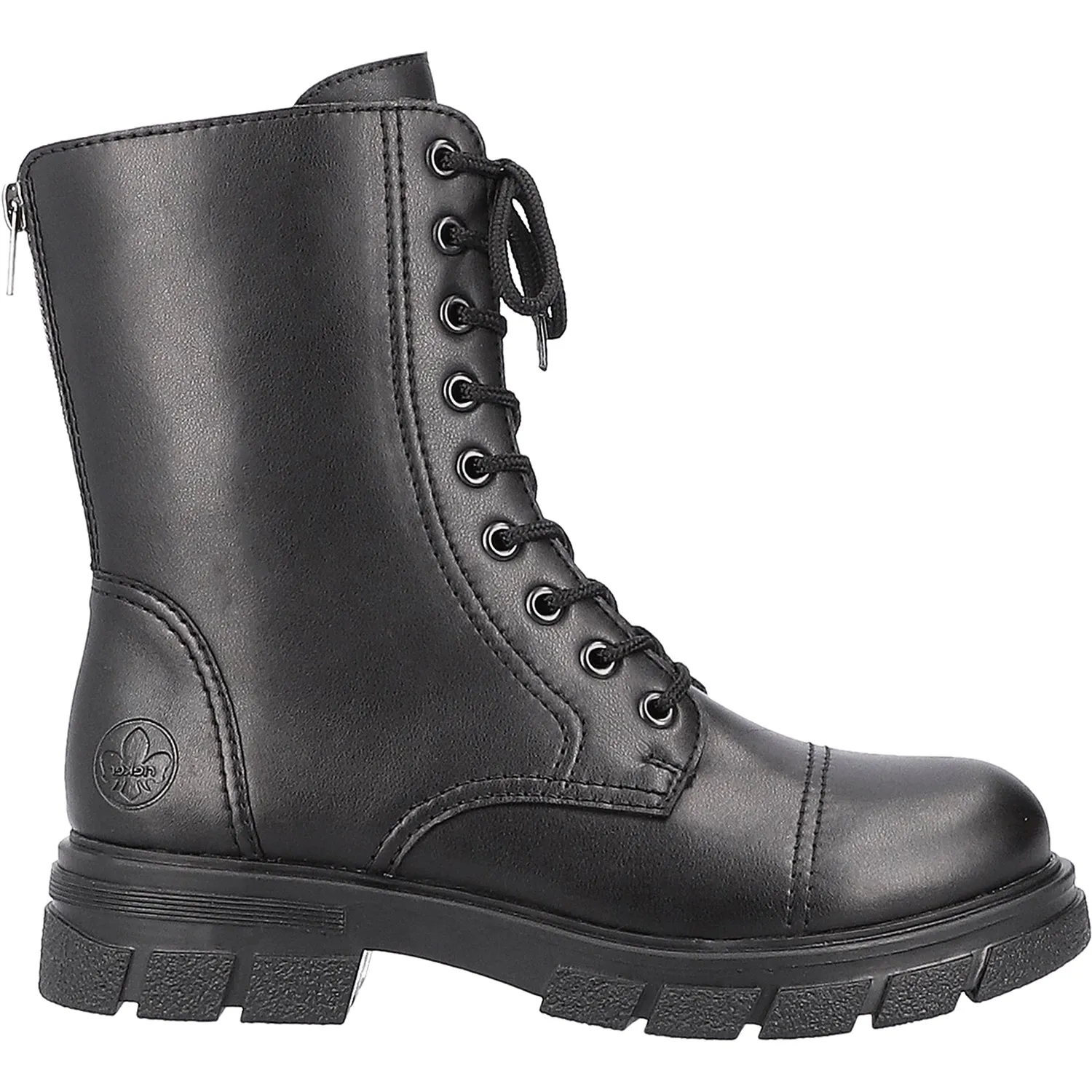 Women's Rieker Z9107-00 Tora 07 Black Leather