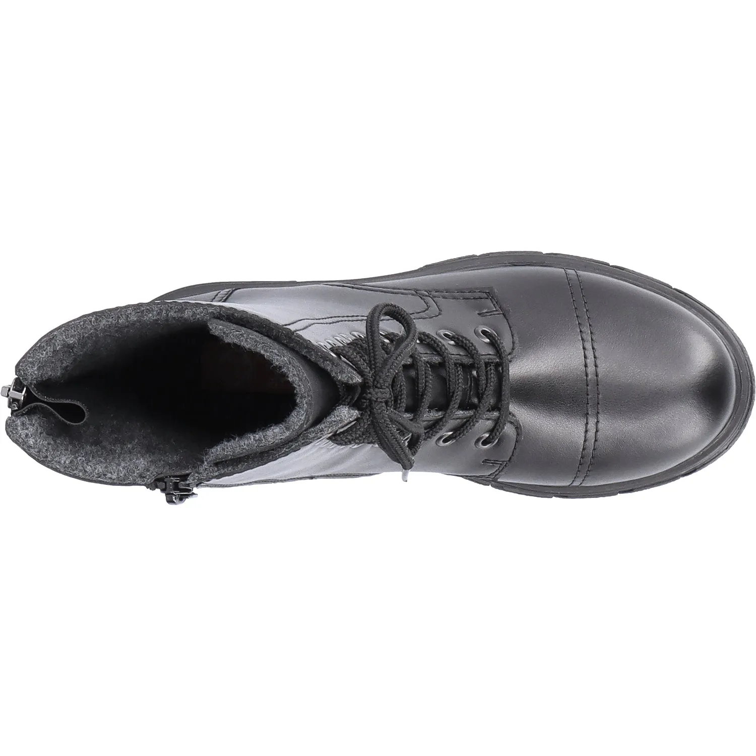 Women's Rieker Z9107-00 Tora 07 Black Leather