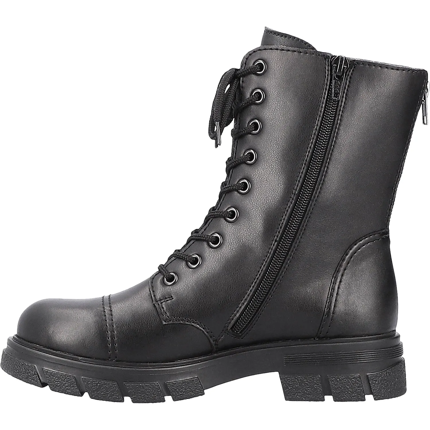 Women's Rieker Z9107-00 Tora 07 Black Leather