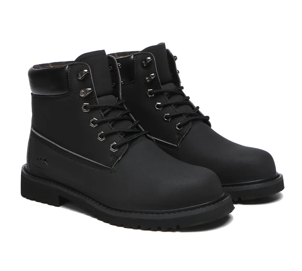 Work Safety Lace Up Boots Men Jaden