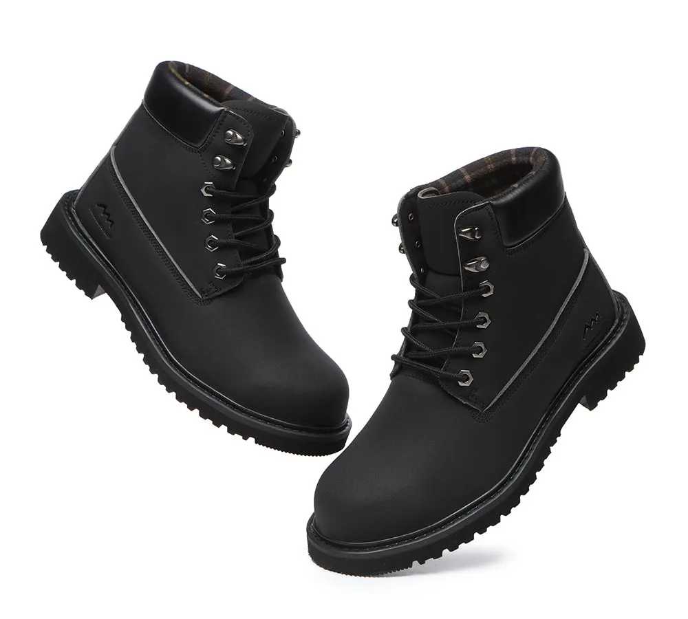 Work Safety Lace Up Boots Men Jaden