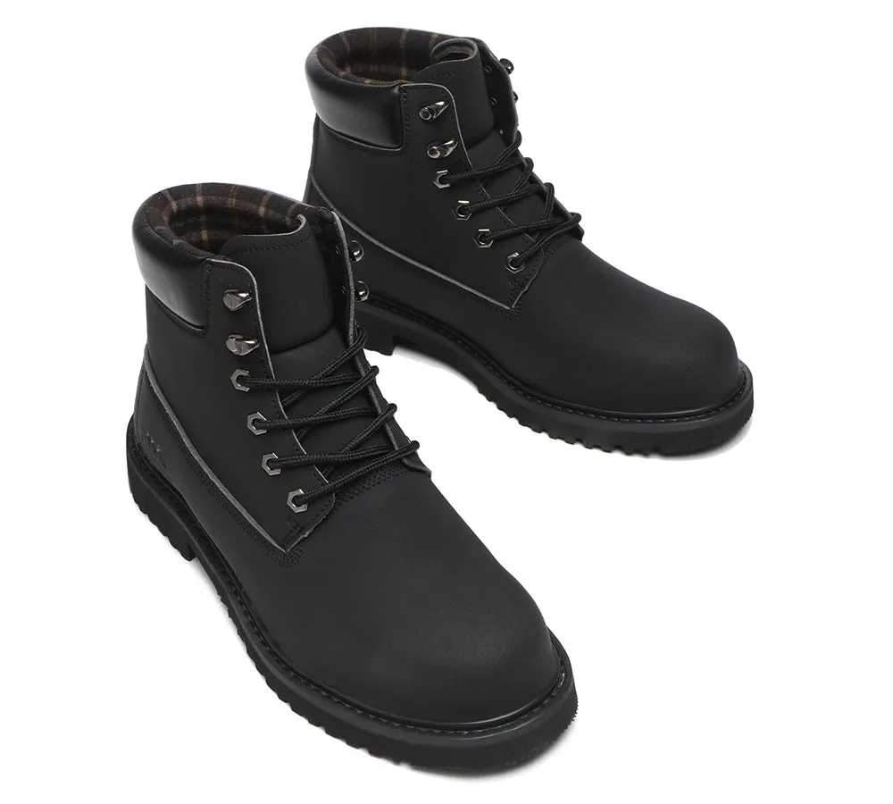 Work Safety Lace Up Boots Men Jaden